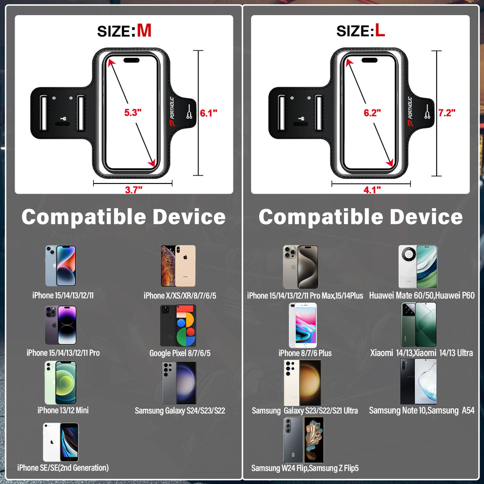 A1 Running Armband Armband Cell Phone Holder for 4.7-7.2" Screen