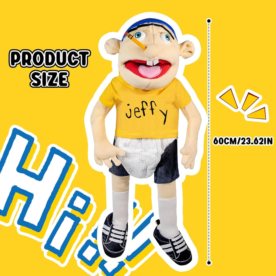 60cm Jeffy Hand Puppet Plush Toy