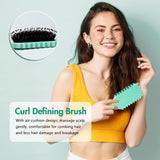 Curl Defining Brush For Women and Men Less Pulling