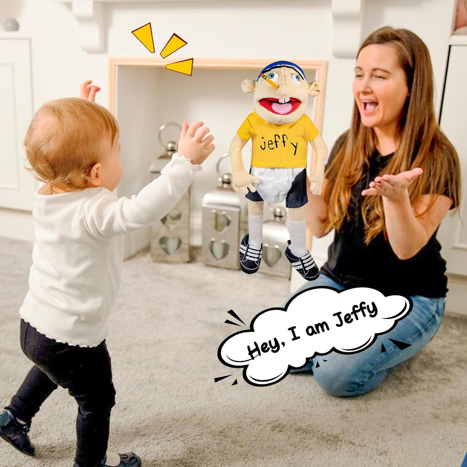 60cm Jeffy Hand Puppet Plush Toy