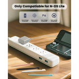 DS Lite Charger Kit Compatible with Nintendo DS Lite 100-240V Wall Plug Adapter with 4 Stylus Pen for Nintendo DS Lite