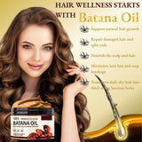 100% Raw Batana Oil for Hair, Natural Raw and Pure Unrefined Batana Oil Organic Hair Batana Oil(1pcs)