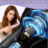 2 In1 Hair Split Ends Trimmer, Cordless Split End Remover, Automatic Split End Trimmer With Blue Light Hair Care Split End Hair Trimmer For Dry Damaged Brittle