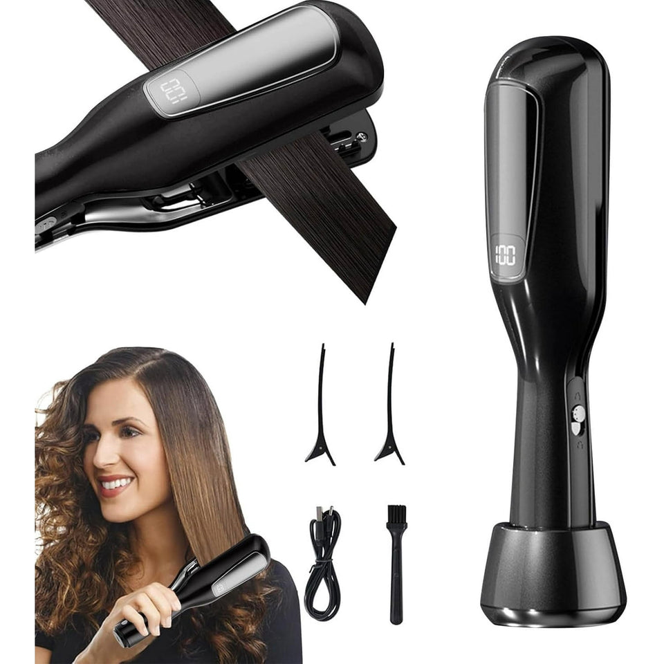 2 In1 Hair Split Ends Trimmer, Cordless Split End Remover, Automatic Split End Trimmer With Blue Light Hair Care Split End Hair Trimmer For Dry Damaged Brittle