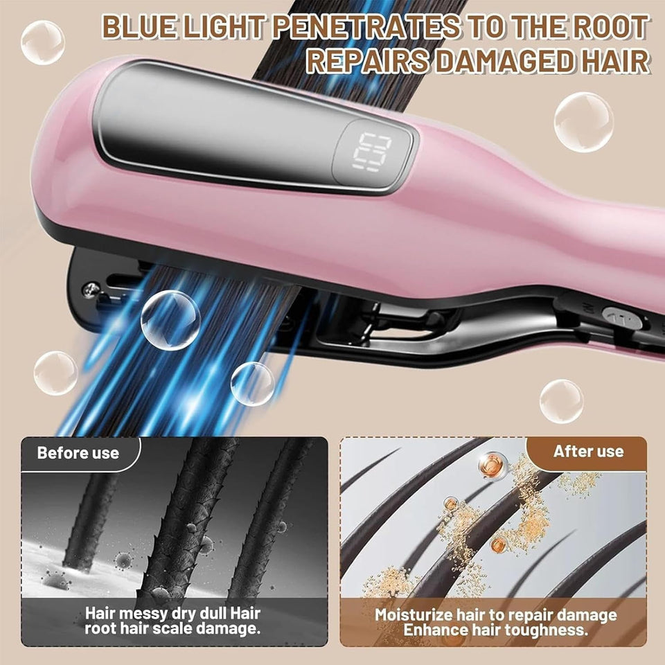 2 In1 Hair Split Ends Trimmer, Cordless Split End Remover, Automatic Split End Trimmer With Blue Light Hair Care Split End Hair Trimmer For Dry Damaged Brittle