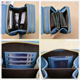 Cell Phone Bag, PU Leather Crossbody Cellphone Purse for Women, Touch Screen Cell Phone Pouch Holder Shoulder Bag RFID Blocking Wallet Handbag with Shoulder Strap