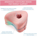 Knee Pillow for Side Sleepers - Relieve Pain & Sciatica, Leg Alignment Pillow, Smooth Spine Improved, Leg Pillow for Sleeping Side Sleeper