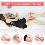 Knee Pillow for Side Sleepers - Relieve Pain & Sciatica, Leg Alignment Pillow, Smooth Spine Improved, Leg Pillow for Sleeping Side Sleeper