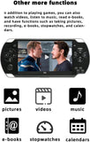 4.3 inch 8GB Handheld Game Console Built in 1500 Games for Multiple simulators x6 Retro Video Game Console mp3/mp4/Ebook TV Out Portable Game Player Device