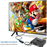 PORTHOLIC RCA to HDMI Converter, Composite to HDMI Converter, AV to HDMI Adapter Support 1080P PAL/NTSC with RCA & HDMI Cable, Compatible with STB, N64, Xbox, VHS, Blue-Ray DVD