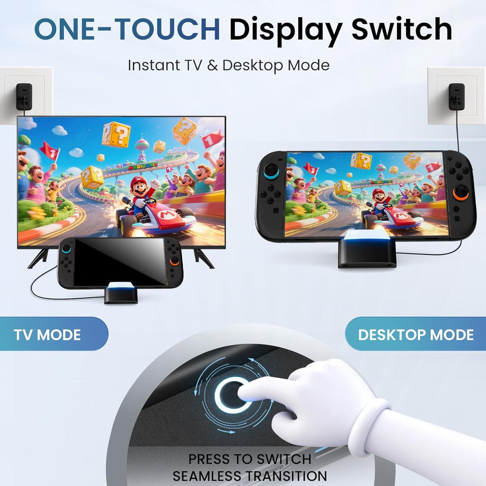 PORTHOLIC Docking Station for Nintendo Switch 2