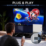 PORTHOLIC Wii to HDMI Adapter Cable 1.5/5Ft
