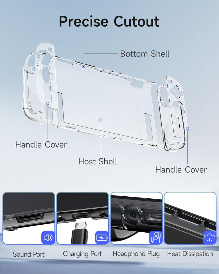 PORTHOLIC Dockable Protective Case for Nintendo Switch 2 (2025)