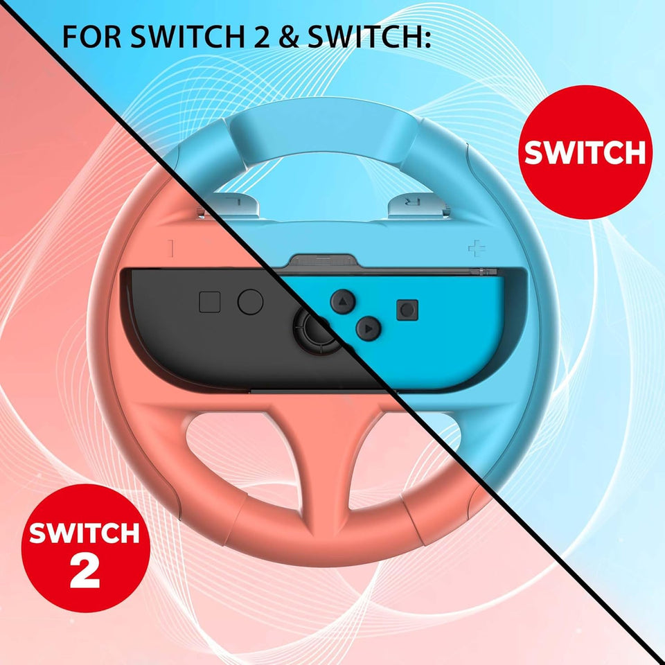 PORTHOLIC - 2 Pack Ruffles for JoyCon's Nintendo Switch and Switch 2