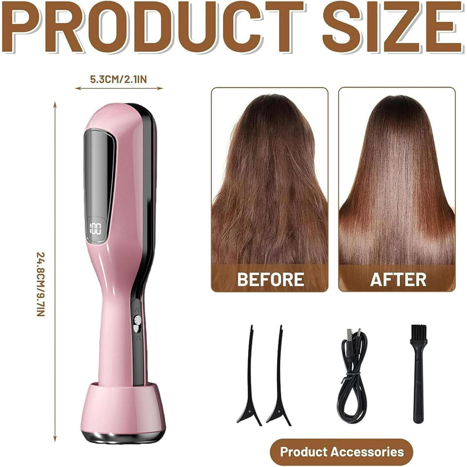 2 In1 Hair Split Ends Trimmer, Cordless Split End Remover, Automatic Split End Trimmer With Blue Light Hair Care Split End Hair Trimmer For Dry Damaged Brittle