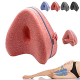 Knee Pillow for Side Sleepers - Relieve Pain & Sciatica, Leg Alignment Pillow, Smooth Spine Improved, Leg Pillow for Sleeping Side Sleeper