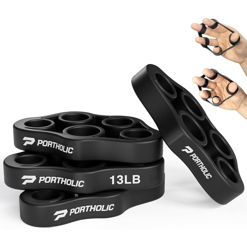 Hand Exerciser Grip Strengthener, Finger Stretcher Hand Grip Resistance Bands Hand Strengthener Hand Strengthening Forearm Exerciser for Arthritis