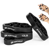 Hand Exerciser Grip Strengthener, Finger Stretcher Hand Grip Resistance Bands Hand Strengthener Hand Strengthening Forearm Exerciser for Arthritis