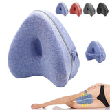 Knee Pillow for Side Sleepers - Relieve Pain & Sciatica, Leg Alignment Pillow, Smooth Spine Improved, Leg Pillow for Sleeping Side Sleeper