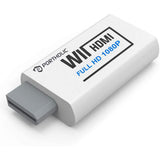 Wii to HDMI Converter, PORTHOLIC 1080P Wii2HMDI Adapter for Nintendo Wii, Wii U, HDTV, Monitor