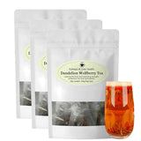 Wolfberry Tea Bags, Dandelion Wolfberry Tea Organic Kidneys & Liver Tea Chinese Wolfberry Tea with Seven Herbal Ingredients (3Bag/36pcs)