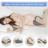 Smoothspine Alignment Pillow - Relieve Pain & Sciatica, Leg Alignment Pillow, Smooth Spine Improved Leg Pillow for Sleeping Side Sleeper