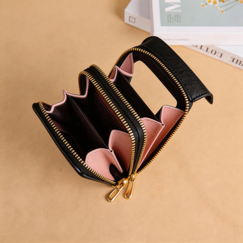 Cell Phone Bag, PU Leather Crossbody Cellphone Purse for Women, Touch Screen Cell Phone Pouch Holder Shoulder Bag RFID Blocking Wallet Handbag with Shoulder Strap