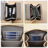 Cell Phone Bag, PU Leather Crossbody Cellphone Purse for Women, Touch Screen Cell Phone Pouch Holder Shoulder Bag RFID Blocking Wallet Handbag with Shoulder Strap