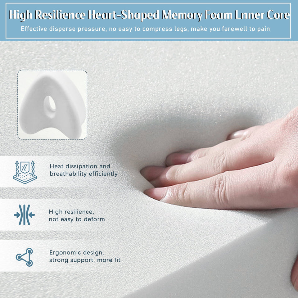 Smoothspine Alignment Pillow - Relieve Pain & Sciatica, Leg Alignment Pillow, Smooth Spine Improved Leg Pillow for Sleeping Side Sleeper