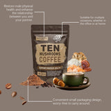 Men's Health Coffee for body care, Organic Mushroom Coffee ,10 Mushrooms, 15pcs/bag (3 Bag)