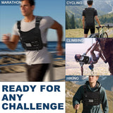 Running Vest for Women Men with 500ml/1.5L Water Bottle, Adjustable Hydration Vest with Water Bladder |Reflective |Lightweight |Muti-Pockets |Breathable for Running Accessories for Hiking