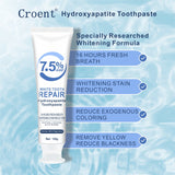 7.5% Hydroxyapatite Toothpaste, Hydroxyapatite Toothpaste, 7.5% White Tooth Repair Hydroxyapatite, 7.5% Repair Toothpaste, Gentle Mint, Fresh Breath