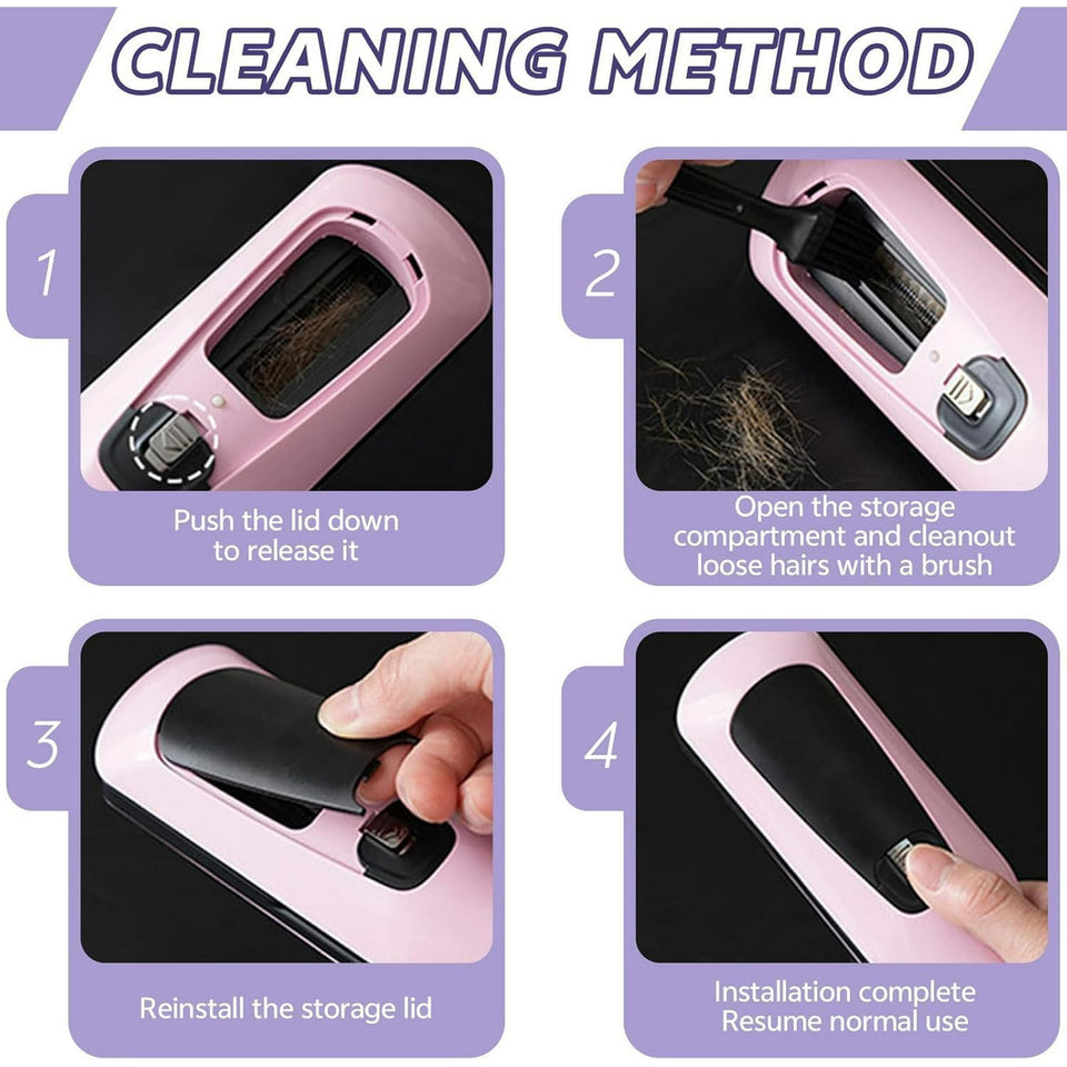 2 In1 Hair Split Ends Trimmer, Cordless Split End Remover, Automatic Split End Trimmer With Blue Light Hair Care Split End Hair Trimmer For Dry Damaged Brittle
