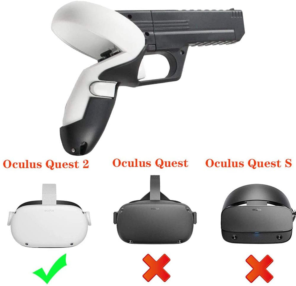METORY Pistol Grip for Oculus Quest 2 Controllers VR