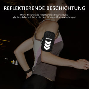 A2 Reflective Sport Armbag, Jogging Running Phone Holder, for Phone up to 7.5"